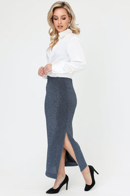 Юбка женская 131/05/Блеск, голубой - Rise фото 3