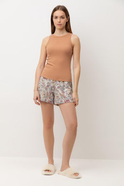 Е 20174/миндальное печенье,античные цветы пижама жен