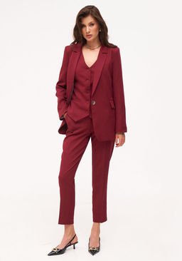 Костюм KaVari 8002.7 бордовый  фото 2