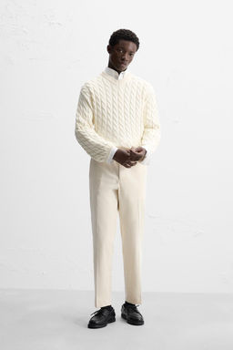SLIM FIT CORDUROY TROUSERS - Zara фото 10