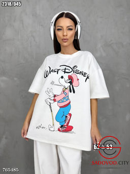 Женская футболка с принтом