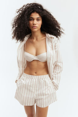 Pantalon corto tipo boxer de algodon - H&m фото 2