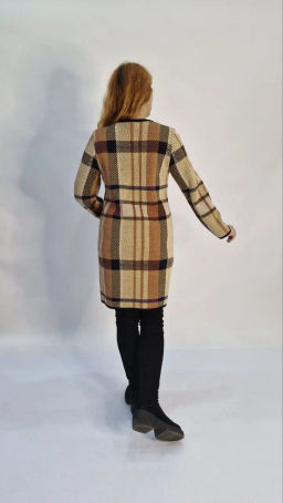 ЗЛАТА Кардиган В 1774/бежевый микс