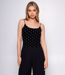 Топ #КТ89001, чёрный