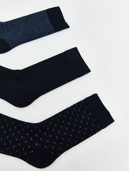 Desenli Erkek Soket ?orap 3l?