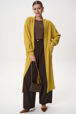 Кардиган Катрис (горчичный) - Эльза фото 5