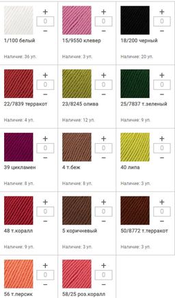 Цена за 10 мотков пряжи Merino Kind Medium