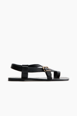 Sandalias de piel