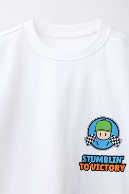 CAMISETA STUMBLE GUYS   SCOPELY / Blanco - Zara фото 3