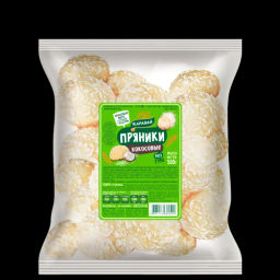 Цена за 2шт Пряник Кокосовый 500 гр./62509