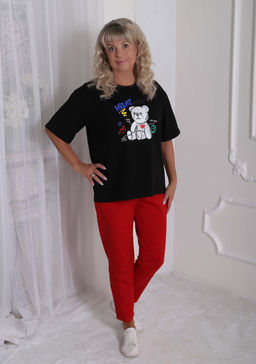 Футболка Руди черная