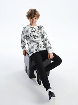 Bisiklet Yaka Erkek ?ocuk Kal?n E?ofman Tak?m?