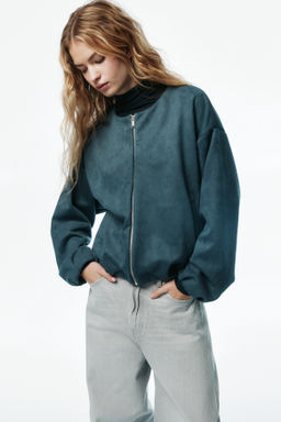 Chaqueta oversize de punto - H&m фото 6