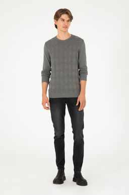 Мужские черные джинсовые брюки Неожиданная скидка в корзине