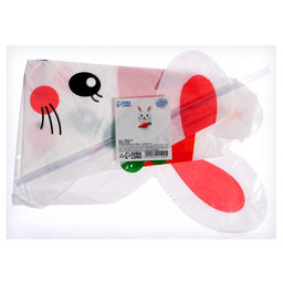 Шар фольгированный 15 Зайка, с палочкой - Страна карнавалия фото 2