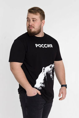 Футболка М124021Пг Черный