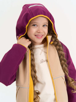 Куртка Softshell демисезонная Слива - Bungly фото 12