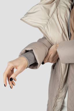 Куртка женская зимняя (Холлофайбер 300) - Империя пальто фото 12