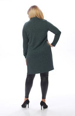 длинная туника-свитер-с глубоким разрезом сбоку. - Ckc collections фото 5