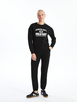 Bisiklet Yaka Kad?n Sweatshirt