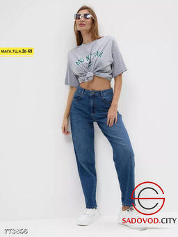 Женские джинсы стрейч прямые