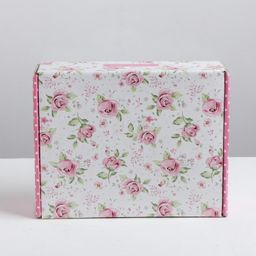 Складная коробка Светись от счастья, 27 9 21 см - Дарите счастье фото 3