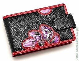 Женская кожаная визитница Sergio Valentini СВ 3177-223  фото 3