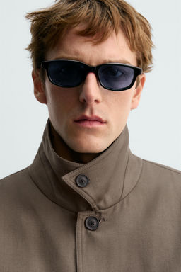 QUILTED 100% WOOL JACKET AARON LEVINE X ZARA фото 6