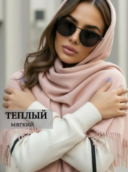 K13275 Палантин 70/180 СВ_ПУДРА_10