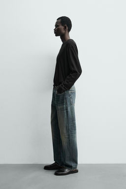 STRAIGHT-LEG JEANS - Zara фото 4