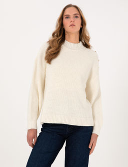 Ekru Comfort Fit Kazak - Pierre cardin фото 3