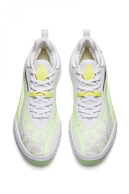 Кроссовки для баскетбола Белый/Неоново-Зеленый KAI 1 TEAM - Anta фото 3