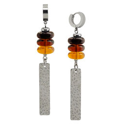 Серьги из муранского стекла LEOPARD LS3494