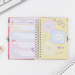 Анкета для девочек на замочке Для стильных девчонок, А6, твёрдая обложка, 40 листов - Artfox фото 31