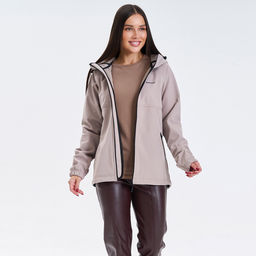 RODOS Ветровка softshell женская демисезон М-312 Бежевый фото 9