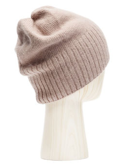 Шапка жен. анг+нейл+шерсть LB-A53048 cappuchino - Labbra фото 2