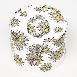 Коробка Яичко с цветком, завальцованная, 13 х 8,5 см - UPAK LAND фото 8