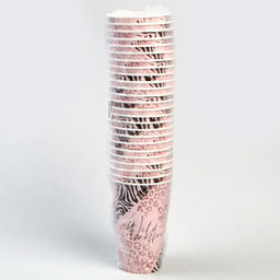 Цена за 10 шт. Стакан бумажный для кофе Принт, 400 мл - Страна карнавалия фото 2