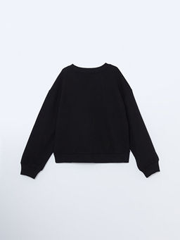 Bisiklet Yaka K?z ?ocuk Sweatshirt - Waikiki фото 3