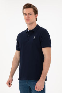 Erkek Regular Fit Polo Yaka Lacivert Basic Ti__rt Sepette S_rpriz _ndirim - U.s. polo assn фото 3