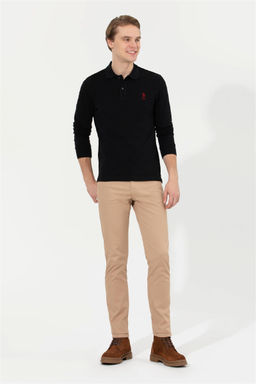 Мужские брюки из парусины светло-коричневого цвета Неожиданная скидка в корзине