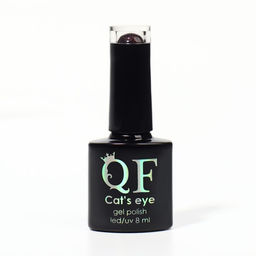 Гель-лак для ногтей, CATS EYE, 3-х фазный, 8мл, LED/UV, цвет хамелеон/сиреневый (08) - Queen fair фото 7