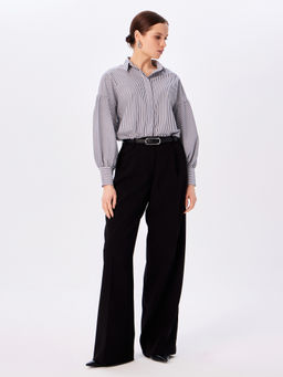 Блузка женская дл. рук. KATHARINA KROSS KK-B-006P-серая полоска  фото 4