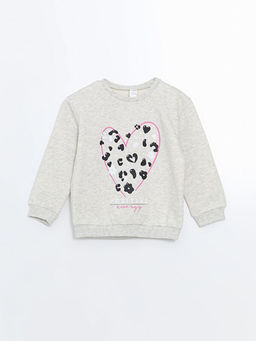 Bisiklet Yaka K?z ?ocuk Sweatshirt ve E?ofman Alt? - Waikiki фото 2