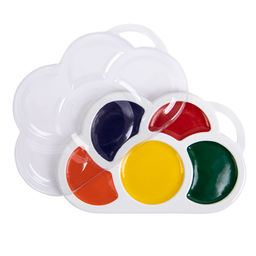 Краска акварель Лео Расти медовая без кисти в пластиковой упаковке с европодвесом LGW-0105 5 цв. Облачко  фото 4