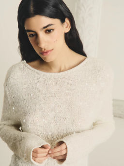 Джемпер с пайетками / Zarina