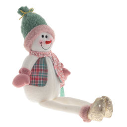 Игрушка набивная "Снеговик", L21 W10 H72/23 см, 2в.