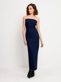 Платье джинсовое жен. Elsa индиго - Concept club фото 3