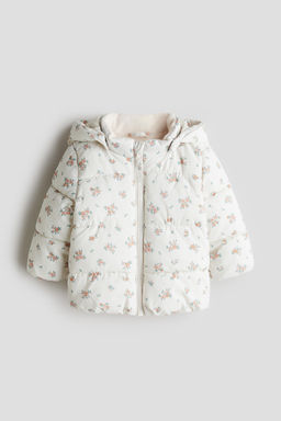 Chaqueta puffy repelente al agua
