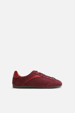 LEATHER TRAINERS - Zara фото 5